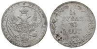 1 1/2 rubla = 10 złotych 1840/M-W, Warszawa, Pla