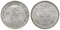 5 franków 1923, Berno, srebro "900" 24.98 g, KM.