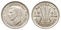 3 pensy 1942/D, Denver, srebro "925" 1.41g, KM 3