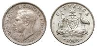 6 pensów 1943/D, Denver, srebro "925" 2.87g, na 