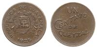 1 cent 1925, brąz, KM 237a