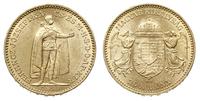 20 koron 1899 KB, Kremnica, złoto 6.77 g, Fr. 25