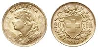 20 franków 1935 B, Berno, złoto 6.44 g, Fr. 499