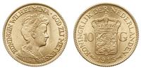 10 guldenów 1913, Utrecht, złoto 6.71 g, Fr. 349