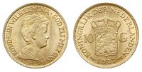 10 guldenów 1917, Utrecht, złoto 6.71 g, piękne,