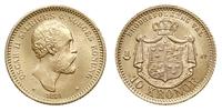 10 koron 1874, złoto 4.48 g, Fr. 94