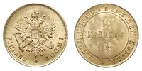 10 marek 1882 S, Helsinki, złoto 3.22 g, Fr. 5, 