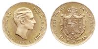10 peset 1878 (19-62), Madryt, nowe bicie z 1962