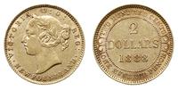 2 dolary 1888, złoto 3.32 g, Fr. 1 (jako Nowa Fu