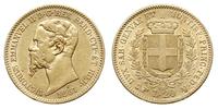 20 lirów 1851, Turyn, złoto 6.42 g, Fr. 1146