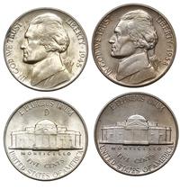 lot: 2 x 5 centów 1938 i 1945, 1938 - Filadelfia