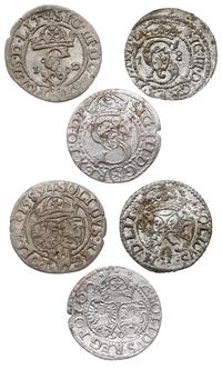 zestaw szelągów 1589 Olkusz, 1596 Malbork i 1618