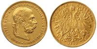 20 koron 1893, Wiedeń, złoto, 6.76 g