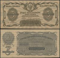5.000.000 marek polskich 20.11.1923, seria B 596