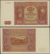 100 złotych 15.05.1946, seria C 8405701, złamean