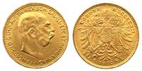 10 koron 1912, Wiedeń, moneta nowego bicia, złot