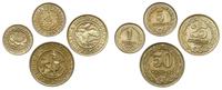 1, 5, 25, 50 centów 1947, 1950, 1951, LeLocle, r