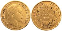 10 franków 1862, Paryż, złoto, 3.19 g