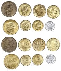 1, 2 x 5, 3 x 10, 2 x 20 centów 1961, 1959, 1965