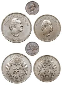 1, 50 senti i 1 panga 1967, razem 3 sztuki, KM. 