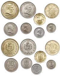 1, 2, 2 x 10, 25 centów, 1 i 2 x 10 pesos 1953, 