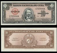 10 pesos 1960, seria C725888A, Pick 79.b