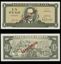 1 peso 1978, seria AB 00 , nadruk ESPECIMEN, Pic