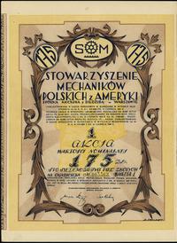 akcja na okaziciela na 175 złotych 10.06.1924, W