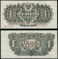 1 złoty 1944, "obowiązkowym", seria CO 483608, p