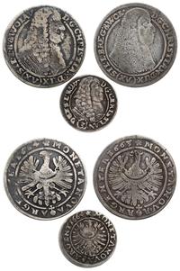 zestaw monet, Brzeg, 15 krajcarów 1663, 15 krajc