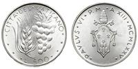 500 lirów 1975, Rzym, XIII rok pontyfikatu, sreb