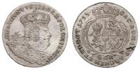 dwuzłotówka (8 groszy) 1753/EC, Lipsk, wada blac