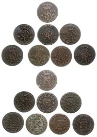 lot: 8 x grosz, zestaw groszy: 1765, 1767, 1768 