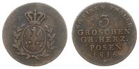 3 grosze (trojak) 1816/B, Wrocław, Iger WKP.16.2