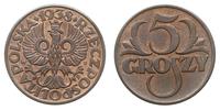 5 groszy 1938, Warszawa, Parchimowicz 103.j
