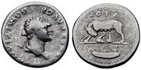 denar, COS V, wilczyca karmiąca Romulusa i Remus
