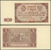 Polska, 5 złotych, 01.07.1948