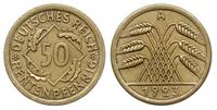 50 Rentenpfennig 1923/A, Berlin, bardzo ładne, J
