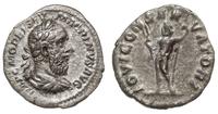 denar 217-218, Rzym, Aw: Popiersie cesarza w pra