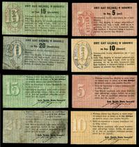 5, 10, 15, 20 kopiejek (1914), razem 4 sztuki, P