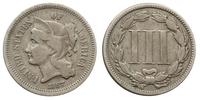 3 centy 1867, Filadelfia, miedzionikiel