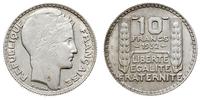 10 franków 1932, Paryż, srebro "680", patyna, Ga