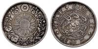 20 sen 1870, srebro 5.05 g , bardzo ładny egz.