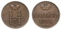 kopiejka 1851/ЕМ, Jekaterinburg, Bitkin 605