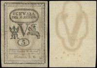 5 groszy 13.08.1794, Brak napisu F. Malinowski. 