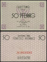 50 fenigów 15.05.1940, numeracja 862332, minimal