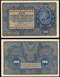 100 marek polskich 23.08.1919, seria IJ-P, numer