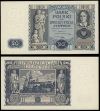 20 złotych 11.11.1936, seria AU, numeracja 69842
