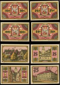zestaw: 25, 50, 75, 100 fenigów 1922, razem 4 sz