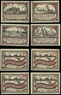 zestaw: 4 x 75 fenigów ważny od 01.09.1921 do 30